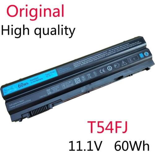 T54FJ N3X1D Original Battery For DELL Latitude E5420 E5430 E5520 E5530 E6420 E6520 E6430 E6440 E6530 E6540 Notebook 11.1V 65WH