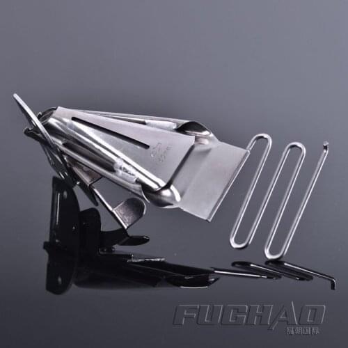 Folder TAPE SIZE 60mm A10 Hemmer Right Angle Bias Binder For Lockstitch Machine Binding Of Curve Edge