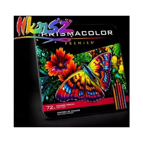 Prismacolor 72 color pencil soft oil Color pencil Drawing Sketch Colour Pencil art for school used prismacolor color pencils