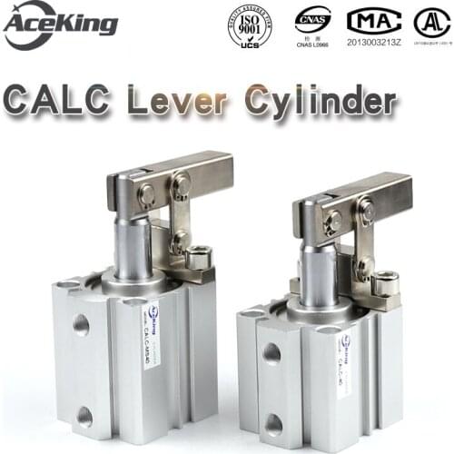 Lever cylinder calc-ms25/32/40/50/63/80/100-s1s2 lower pressure cylinder with magnetic rocker arm CALC-MS25 CALC-MS32 CALC-MS40