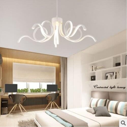 Postmodern LED chandelier creative bedroom living room lamp dining room lamp personality lighting restaurant home lighting lamps