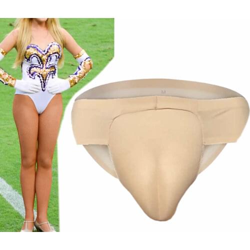 CONTROL Seamless PANTY GAFF Padded Panties, Underwear Crossdresser Transgender Crossdresser Shemale Camel Toe Panty