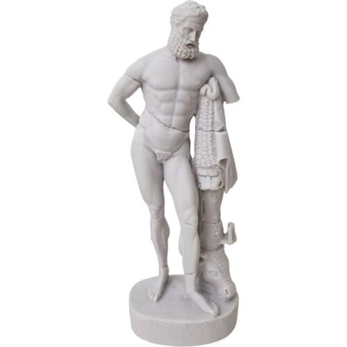 EU HOME DECORATION AROSE WEARY HERAKLES SCULPTURE TRINKET HOME OFFICE DECOR