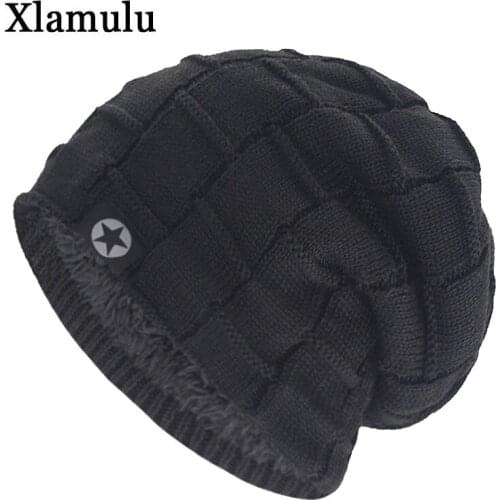 High Quality Skullies Beanies Wool Knitted Hats Women Winter Hats For Men Hat Male Caps Gorro Bonnet Warm Female Beanie Caps