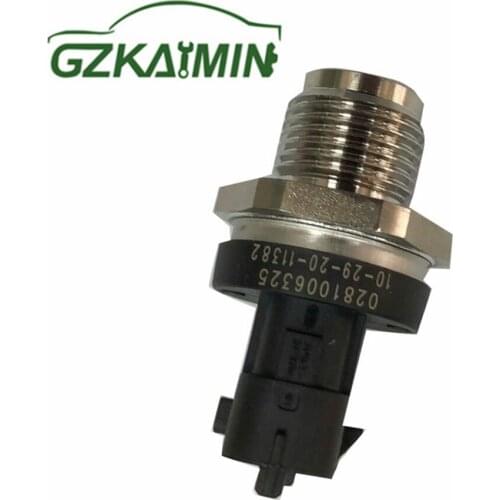High Quality Fuel Rail Pressure Sensor OEM 0281006325 5260246 For Dodge Cummins Diesel 5.9L