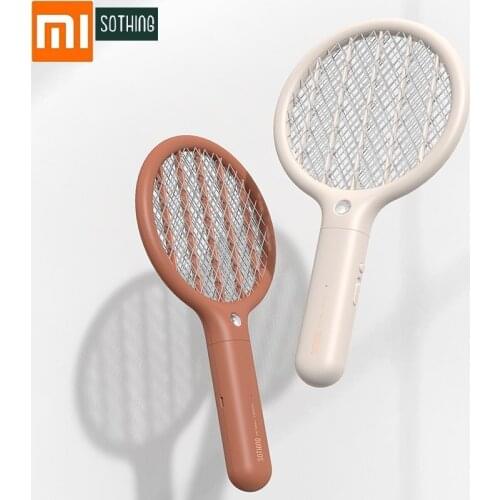 YOUPIN Sothing Mini Rechargeable Electric Mosquito Swatter Dispeller Safety Portable with LED Light Home Outdoor