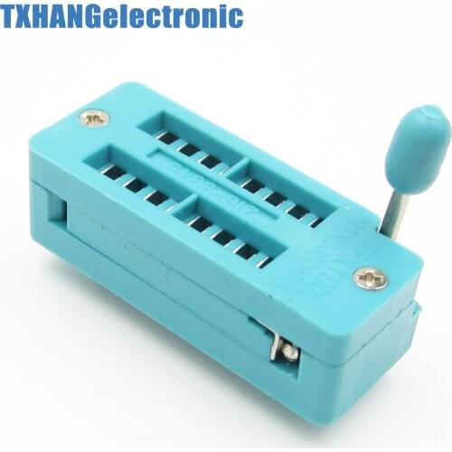 ZIF 16-pin 16 Pins Test Universal IC Socket 16 Pin DIP diy electronics