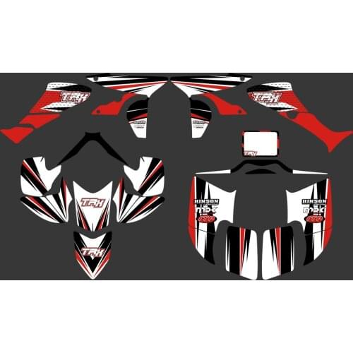 0351 Motorcycle DECALS STICKERS FOR HONDA TRX 450R