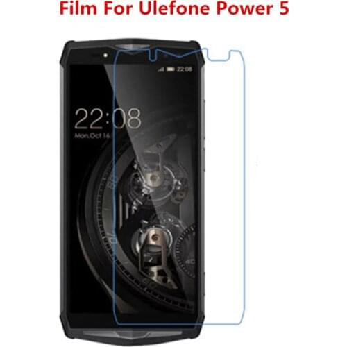 1/2/5/10 Pcs Ultra Thin Clear HD LCD Screen Protector Film With Cleaning Cloth Film For Ulefone Power 5