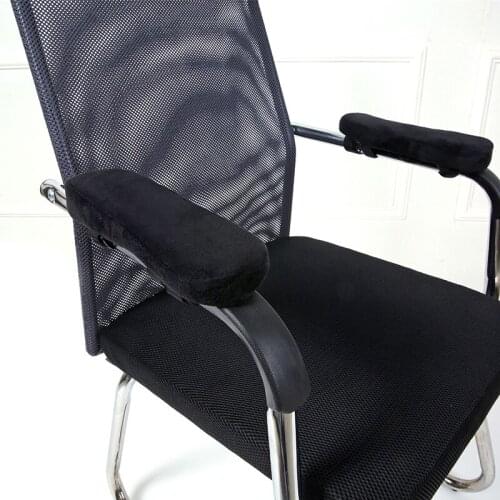 1pc Chair Armrest Pads For Home Or Office Chairs For Elbow Relief Polyester Armrest Gloves Slip Proof Sleeve Pack Chair Cover