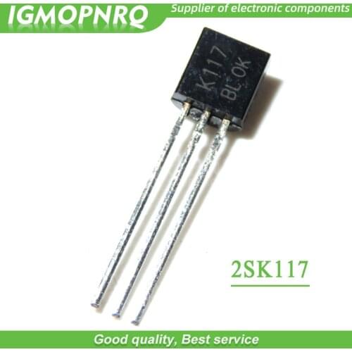 10PCS 2SK117 K117 TO-92 TO92 triode transistor new original