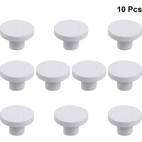 10Pcs Acrylic Aquarium Coral Rack Bracket Base Coral Frag Stand Fish Tank Supplies(White)