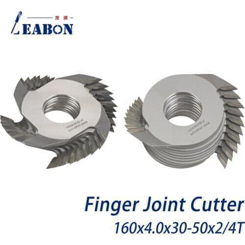 10 Pcs Woodworking Carbide TCT Finger Joint Cutter Wood Splicing Blades 160 x4.0mm Cutting Deepth 12mm For Finger Shaper Machine