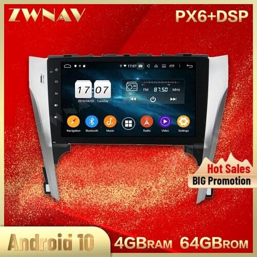 2 din Android 10.0 screen Car Multimedia player For Toyota Camry 2012 2013 video stereo Android GPS navi head unit auto stereo