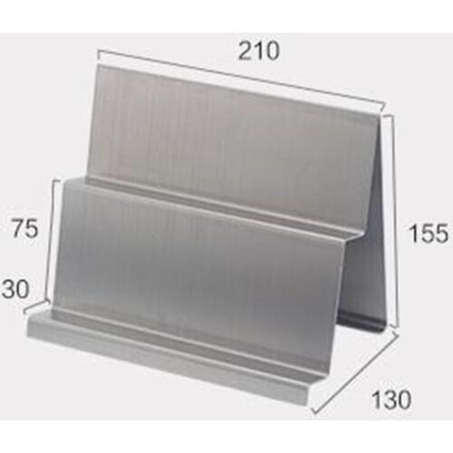 2 Layers Wallet Holder Metal Wardrobe Purse Display Rack For Table Desk Purse Display Rack Glasses Storage Bracket Stand