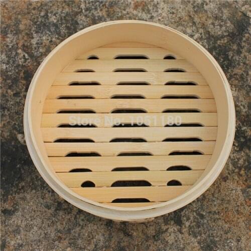 35cm Chinese bamboo steamer Farmers Hand made Dumplings buns bamboo Steamers100% Natural eco-friendly bamboo ware 0