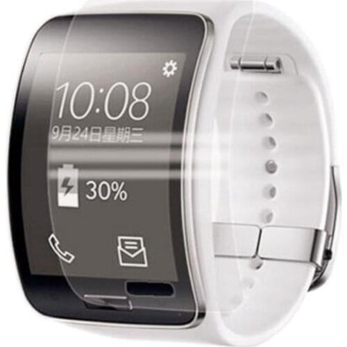 5pcs Anti-shock Soft TPU Ultra HD Clear Protective Film Guard For Samsung Galaxy Gear S R750 Full Display Screen Protector Cover