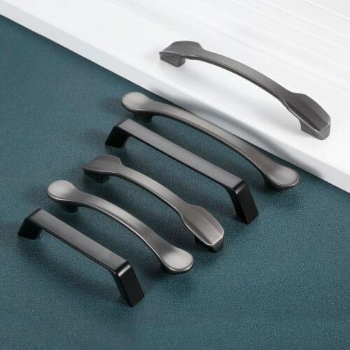 96/128mm Antique Furniture Handle Zinc Alloy Kitchen Cabinets Door Pulls Drawer Wardrobe Cupboard Handle Dresser Knob W/Screw