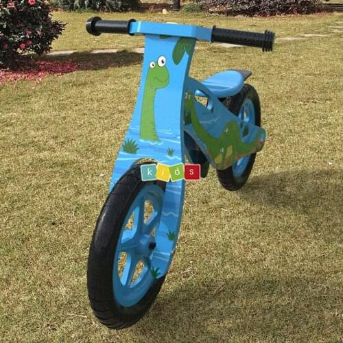 Free shipping wooden kids balance bike children, baby self balancing seat bike, kids ride on balance bike for children