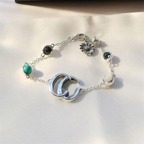 TIF 925 sterling silver bracelet, exquisite workmanship, classic micro-scale fashion gift Original Classic LOGO Jewelry gift