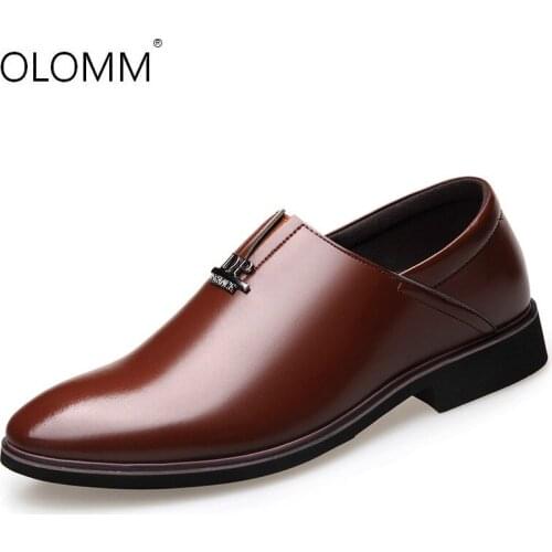 Leather Shoes for Men Dress Shoes Perforated Breathable Loafers Mens Designer Shoes Men Mens Dress Shoes Designer Shoes