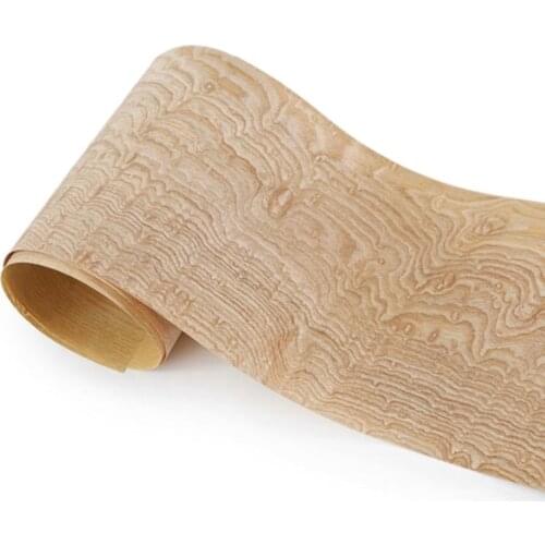 L:1.1Meters Width:250mm Thickness:0.25mmNatural Cedar Wood Veneer Flower Ash Wood Veneer Car Interior Veneer Manchurian Ash Wood
