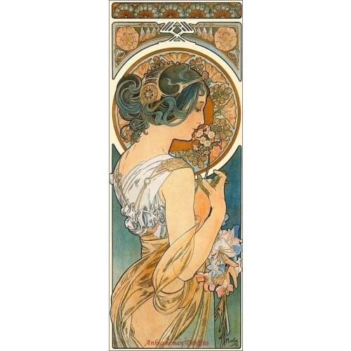 Needlework for embroidery DIY French DMC High Quality - Counted Cross Stitch Kits 14 ct Oil painting - Primrose