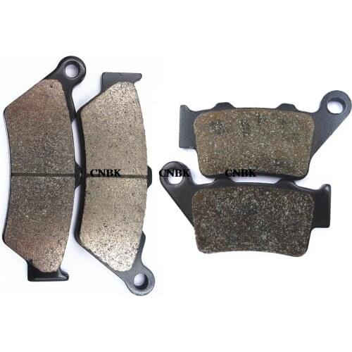 Brake Pad Set for HUSQVARNA TR 650 Strada Terra TR650 12-13 KTM Adventure 990 10-13 Enduro 690 08-17 R Rally 07-09 Front Rear