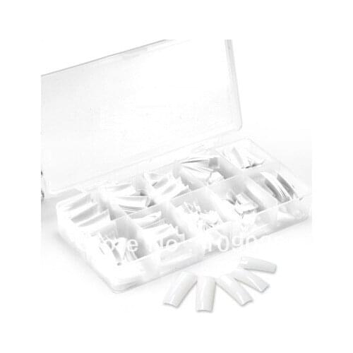 False French nails tip White Color 500pcs with Box