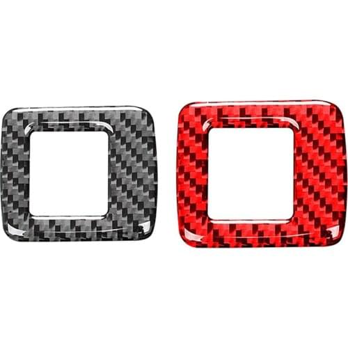 Central Control Armrest Switch Panel Cover Trim Sticker Carbon Fiber for Mazda MX5 2009-2015 Accessories