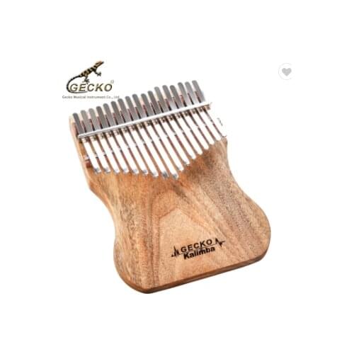 2020 New Gecko 17 Keys kalimba Thumb Piano finger piano Wood acoustic musical instrument