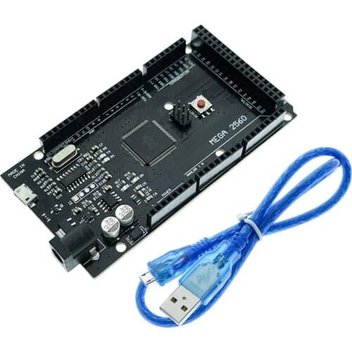 New MEGA2560 MEGA 2560 R3 (ATmega2560-16AU CH340G) Development Board With USB Cable For Arduino