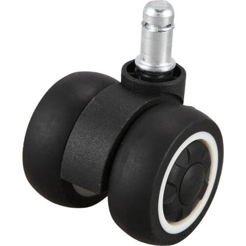 5PCS/Set 2Inch Office Chair Mute Replacement Caster Wheels Hardwood Floors Caster for Office Chair and Gaming Chair