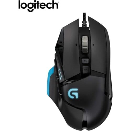 Logitech G502 HERO Wired Gaming Mouse With 16,000DPI Programmable Tunable LIGHTSYNC RGB For PC Gamer