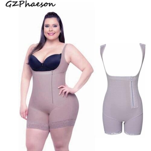 Plus Size Corrective Underwear Thigh Reducing Shapers Slim Waist Postpartum Corset Full Body Shaper Butt Lifter Girdle For Women