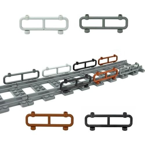 Assembles Particles 2486 Bar 1x8x2 Car Guardrail Fence Building Blocks MOC Parts City DIY Construction Bricks Creative Toys