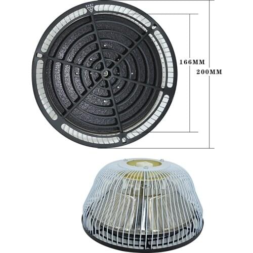 TDP Replacement Head 7.8" 220V 110V TDP Physiotherapy Mineral Therapy TDP Far Infrared Heat Lamps 200mm Diameter