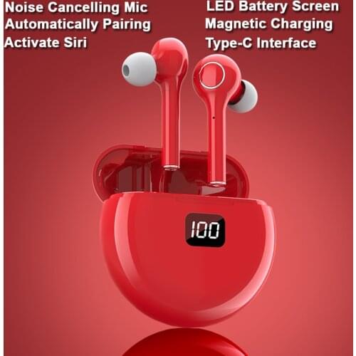 Tw 13 Earphone bluetooth wireless headphones activate siri tws headset led in-ear for XIAOMI IPHONE HUAWEI SAMSUNG AC6936D4