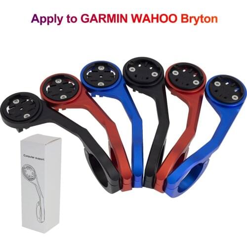 Bicycle Computer Odometer Wireless Support Extended Holder Camara Mount Bracket Handlebar Speedometer For GARMIN WAHOO BRYTON