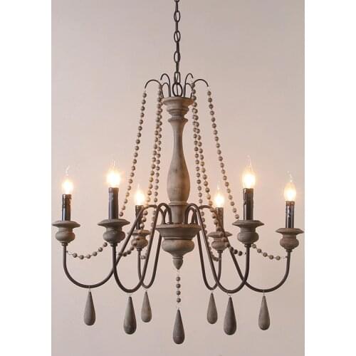 Vintage Candle Chandelier Lustres Mid Century Modern Lighting for Living Room Bedroom Kitchen Retro Chandeliers Loft Home Decor