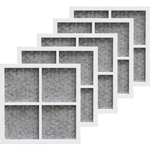 5 Packs Refrigerator Air Filter for LG LT120F,Replacement Fresh Air Filter Replacement Parts