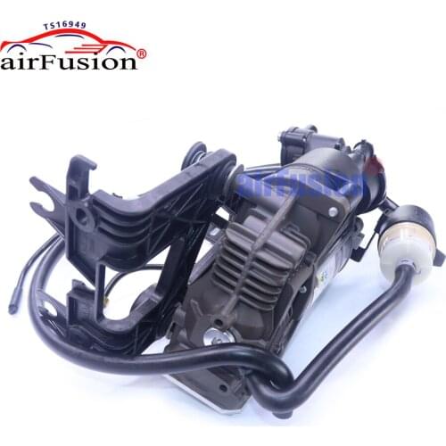 AirFusion Air Suspension Compressor With Bracket Valve Fit Jaguar XJ Serie X351 C2D5825