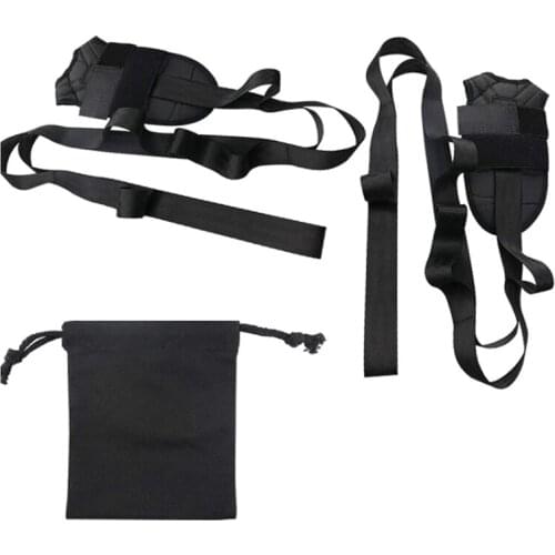 2 Pack Yoga Stretching Strap,Yoga Stretching Belt with Loops Ankle Ligament Stretcher Belt,Leg and Foot Stretch Assist