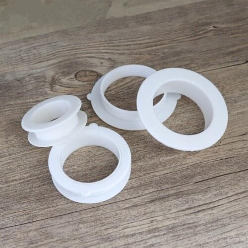 4pcs Plastic cabinet air vent decorative hole cap round Sewer floor drain cover pc desk table cable Outlet grommet wire holder