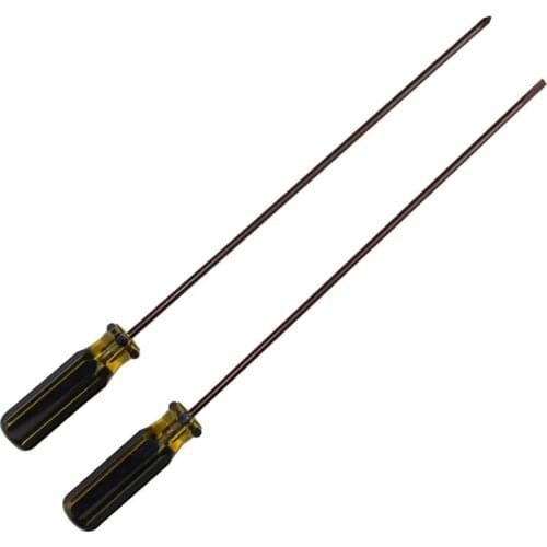 5*300mm Lengthened Phillips/Slotted Screwdriver S2 Steel Special Magnetic Cross Screw Driver for Sewing Machine Hand Tools