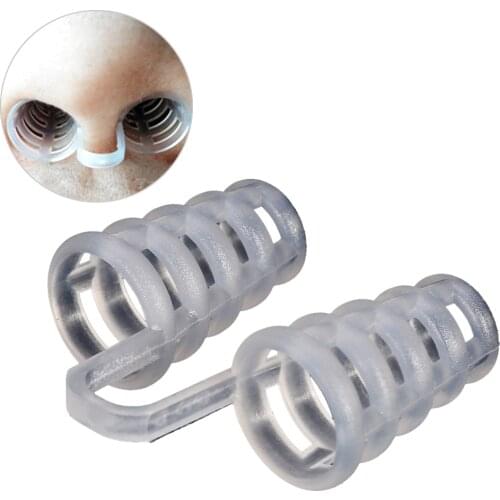 50boxes/lot Anti Snore Apnea Nose Clip Stop Snore Device Silicone Comfortable Nose Vent Nasal Dilators Stop Snoring Sleeping Aid