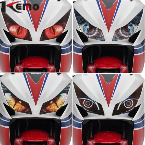 For Honda CBR1000RR 2014 2015 2016 Motorcycle Accessries 3D Front Fairing Headlight Sticker Guard Head light Stickers