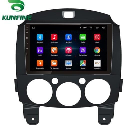 Android 10.0 Octa Core Car DVD GPS Navigation Player Deckless Car Stereo For MAZDA 2 2007 2008 2009 2010 2011 2012 Radio