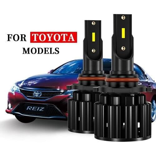 For toyota corolla auris yaris chr avensis hilux prius aygo High Beam Low Beam Headlight Bulbs Led Fog Light H1 H7 H11 H4 9004