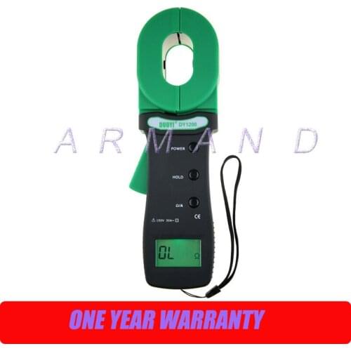 DY1200 Clamp-on Ground Earth Resistance Tester Multimeter Earth Resistance Meter 0.01 ~1000 Ohm